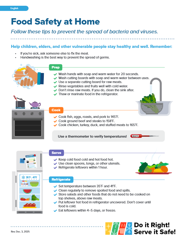 Food Safety at Home thumbnail.